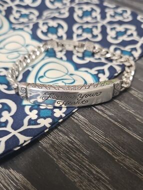 Brighton Follow Your Heart ID Bracelet